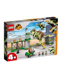 LEGO LEGO® Jurassic World 76944 - Бягство на тиранозавър рекс 4 - 8г. Момче Jurassic World Джурасик свят 0076944