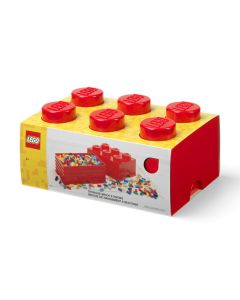 LEGO® кутия за съхранение - Тухличка 6, светло червена 3 - 12г. Унисекс   024030