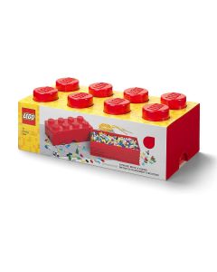 LEGO® кутия за съхранение - Тухличка 8, червена 3+ г. Унисекс   024150