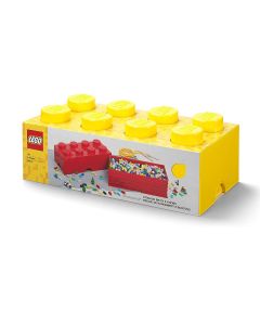 LEGO® кутия за съхранение - Тухличка 8, жълта 3+ г. Унисекс   024151