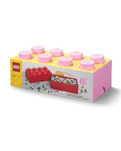LEGO® кутия за съхранение - Тухличка 8, светло лилава 3+ г. Унисекс   024153
