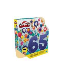 Hasbro Play Doh - Празничен комплект 65 кенчета, различни цветове 3 - 6г. Унисекс Play-Doh  0330747