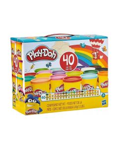 Hasbro Play Doh - Комплект 40 цвята 2 - 6г. Унисекс Play-Doh  0330782