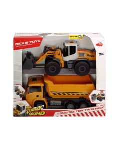 Dickie Toys Dickie - Строителни машини, комплект 3 - 8г. Момче   043521