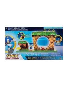 Jakks Pacific Соник: Игрален комплект Зелен хълм 3 - 6г. Унисекс Sonic the Hedgehog Соник 130104