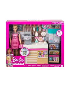 Barbie Кукла Barbie - Игрален комплект за приготвяне на кафе 3 - 6г. Момиче Barbie Барби 1710199