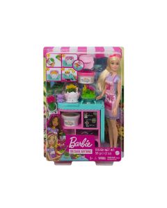 Barbie Кукла Barbie - Комплект магазин за цветя 3 - 6г. Момиче Barbie Барби 1710224