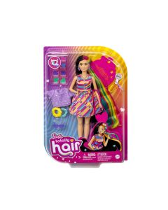 Barbie Кукла Barbie - Игрален комплект кукла с дълга коса и сърца 3 - 8г. Момиче Barbie Барби 1710318
