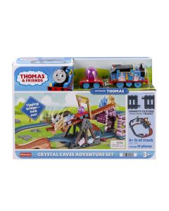 Mattel Комплект Thomas & Friends, Кристалната пещера 3 - 8г. Унисекс  Томас и приятели 175340