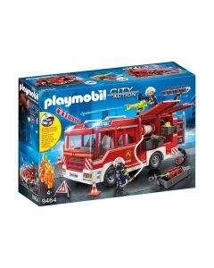 Playmobil Playmobil - Пожарна кола с контейнер за вода 4 - 12г. Момче City Action  2900481
