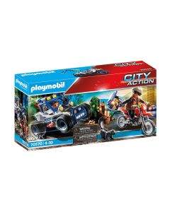 Playmobil Playmobil - Полицейско преследване с джип 4 - 10г. Момче City Action  2970570