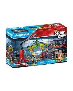 Playmobil Playmobil - Сервизна станция 5 - 12г. Момче Stunt Show  2970834