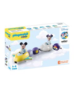 Playmobil Playmobil - Пътешествие с облак на Мики и Мини 1 - 4г. Унисекс 1-2-3 Мики и Мини 2971320