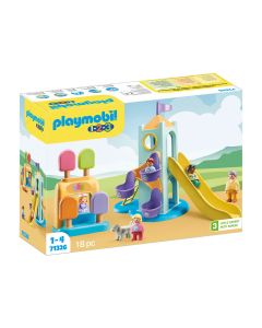 Playmobil Playmobil - Приключенска кула с будка за сладолед 1 - 4г. Унисекс 1-2-3  2971326