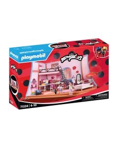 Playmobil Playmobil - Калинката и Черния котарак: Таванското помещение на Маринет 4 - 10г. Унисекс Miraculous  2971334
