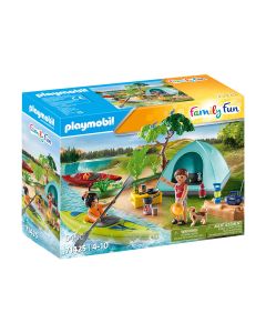 Playmobil Playmobil - Къмпинг с лагерен огън 4 - 10г. Унисекс Family Fun  2971425