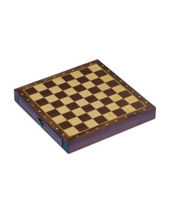 Goki Магнитен дървен шах с чекмеджета Goki 7 - 16г. Унисекс   871031