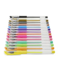 Комплект от 15 гел химикалки Hama "Pastel & Classic"