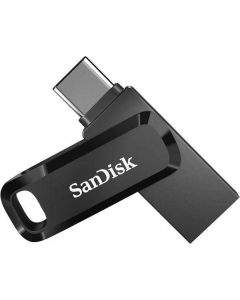 USB памет SanDisk Ultra Dual Drive Go, 32 GB, USB 3.2 1st Gen (USB 3.0), Черен