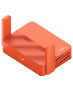 Безжичен рутер CUDY Travel VPN TR1200, AC1200, 2 x 10/100 Mbps, USB3.0, червен