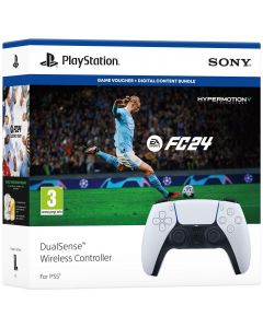 Безжичен геймпад Sony PS5 DualSense Wireless Controller + EA Sports FC 24 Bundle