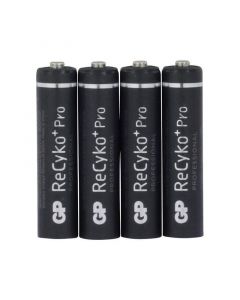 Акумулаторна Батерия GP R03 AAA 850mAh NiMH 85AAAHCB-EB4 RECYKO+ PRO до 1500 цикъла, 4 бр. в опаковка