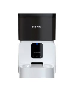 MYNA Автоматичен диспенсър за храна за кучета и котки с WiFi приложение
