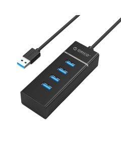 Orico хъб USB3.0 HUB 4 port black - W6PH4-U3-V1-BK