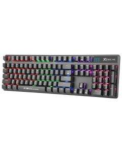 Xtrike ME механична клавиатура Gaming Keyboard Mechanical 104 keys GK-980 - Blue switches, Rainbow backlight