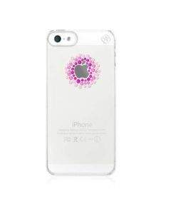 Swarovski Shadow Pink Mix - кейс с кристали на Сваровски за iPhone 5, iPhone 5S, iPhone SE