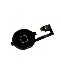 Лентов кабел за Home бутона (с бутона) за iPhone 4 (черен)
