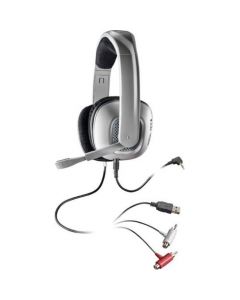 Plantronics Gamecom X40 - мултимедийни слушалки с микрофон за Xbox360 (бял)