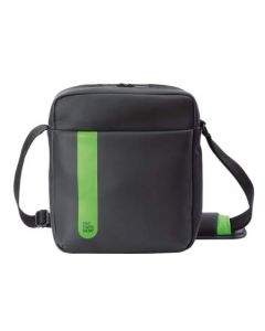 Pat Says Now Tablet Carrier Green Stripe - чанта с презрамка за рамо за iPad и таблети до 11 инча