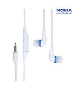 Nokia Headset WH-205 Stereo Headset - слушалки с микрофон за мобилни устройства (bulk package) (бял)