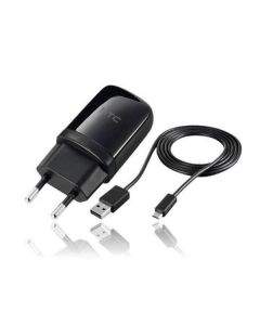 HTC TC E250 USB Charger - захранване за ел. мрежа и microUSB кабел за HTC мобилни телефони (bulk)