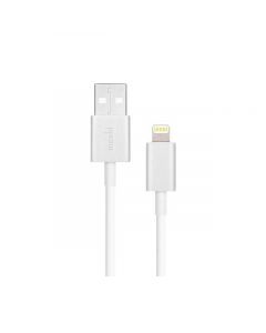Moshi Lightning to USB Cable - USB кабел за iPhone X, iPhone 8, iPhone 7, iPad, iPod с Lightning (100 см) (бял)