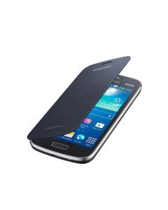 Samsung Flip Cover - оригинален кожен калъф за Samsung Galaxy Ace 3 S7275 (черен)