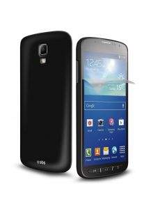 SBS Aero Case TPU - качествен силиконов кейс за Samsung Galaxy S4 Active I9295 (черен)