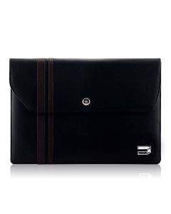 Urbano Leather Envelope Case - кожен калъф (естествена кожа) за MacBook Air 11 и лаптопи до 11 ин. (черен)