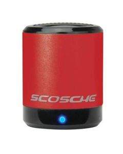 Scosche BoomCAN - портативен мощен спийкър за мобилни устройства (червен)