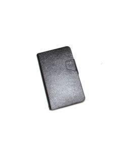 LUX Slim Case - текстилен стилен флип калъф за LG G2 (черен)