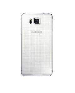 Samsung Battery Cover EF-OG850SW - оригинален заден капак за Samsung Galaxy Alpha (бял)