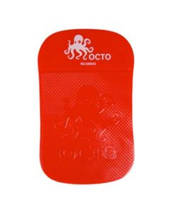 Out Of Style Octo Pad - лепяща се силиконова поставка за табло и гладки повърхности за мобилни телефони (червена)