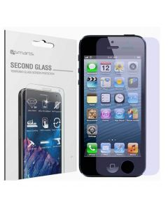 4smarts Second Glass - калено стъклено защитно покритие за дисплея на iPhone 5/5S/SE (прозрачен)