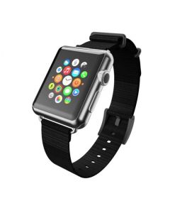 Incipio Nato Style Strap Watch Band - класическа каишка за Apple Watch 42мм, 44мм (черен)