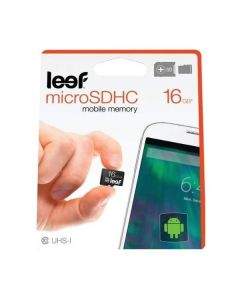 Leef microSDHC Card UHS-1 16GB, Class10 - карта памет 16GB + SD преходник