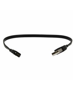 USB Charging Cable for Fitbit Charge, Force 30cm - захранващ USB кабел за Fitbit Charge, Force (черен)