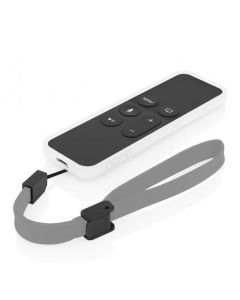 Incipio NGP - удароустойчив силиконов калъф за Apple TV Siri Remote (бял)