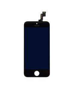 OEM iPhone 5S Display Unit - резервен дисплей за iPhone 5S (пълен комплект) - черен