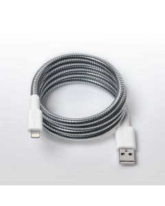 Fuse Chicken Titan Travel - стоманен Lightning кабел за iPhone, iPad, iPod с Lightning (100 см)